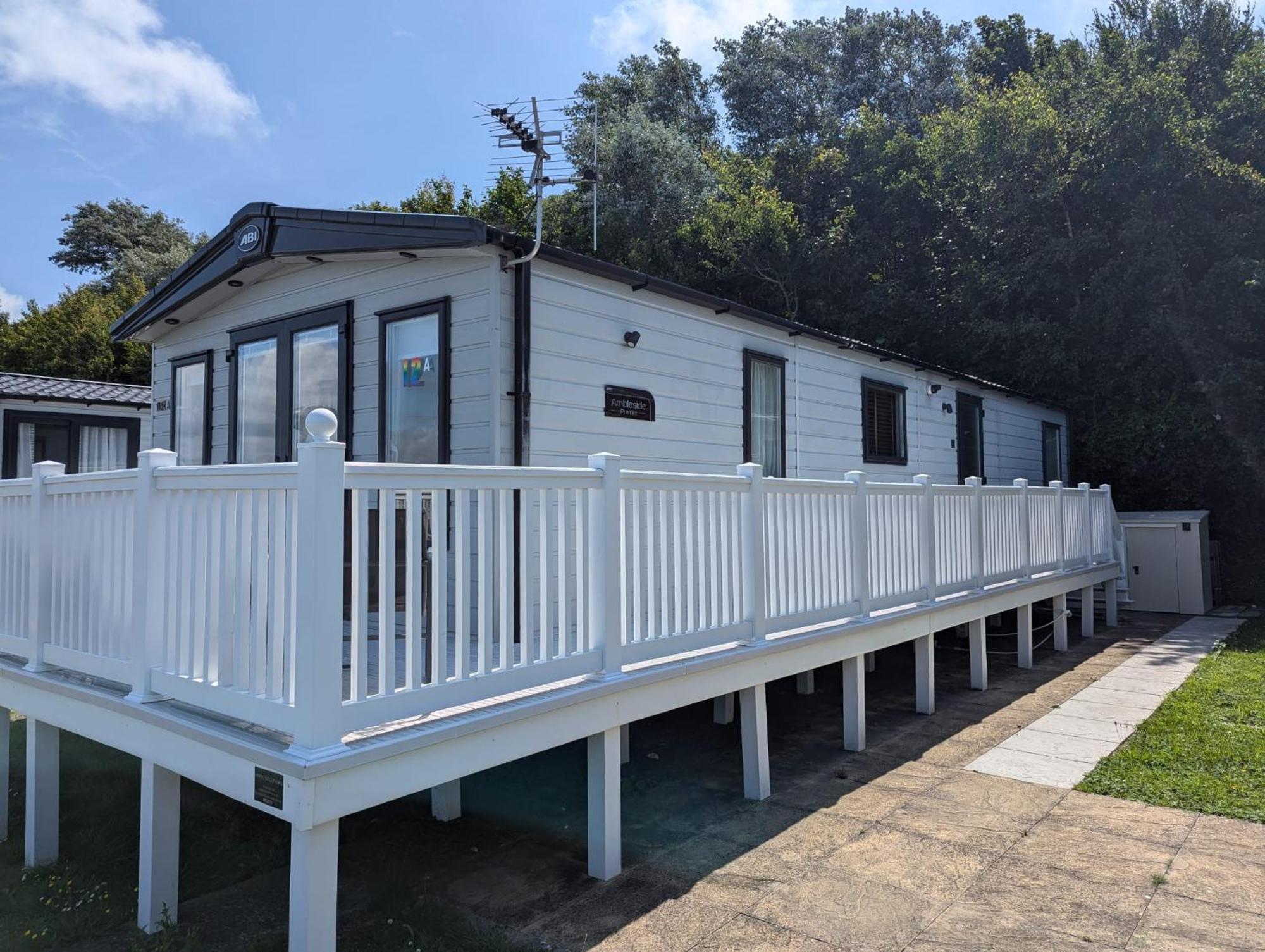 Stunning Caravan With Panoramic Views Weymouth Littlesea Haven Wyke Regis Eksteriør bilde
